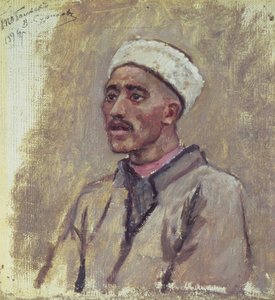 Un Tatar sibérien, esquisse pour 